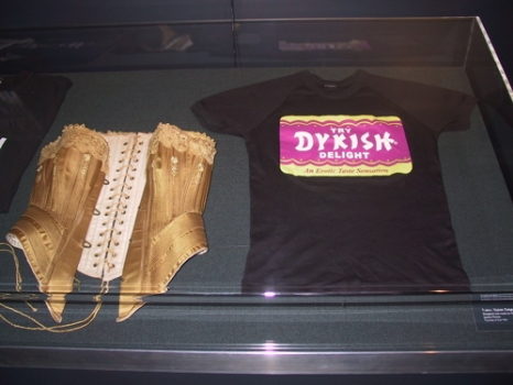 corset and dykish delight t-shirt
